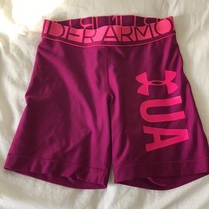 Pink/purple spandex’s